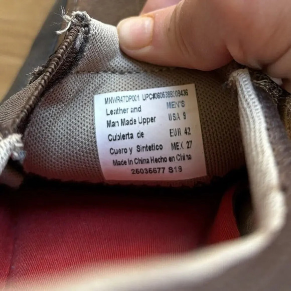 Wrangler Rugged Brown Suede Leather Slip On Loafer Memory Foam Shoes Mens 9 - Picture 8 of 8